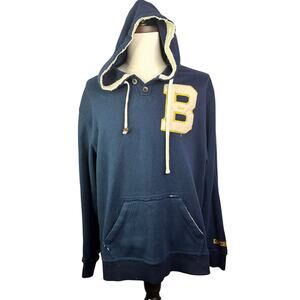 CCM Buffalo Sabers Blue Hooded Sweatshirt vintage/ distressed look size 2xl mens